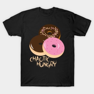 Chaotic Hungry RPG Alignment Donuts T-Shirt